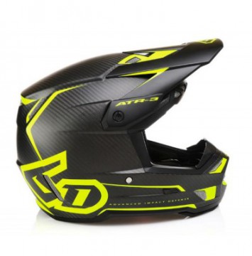 6D ATR-3 Kiiver Nova Matt Yellow Carbon