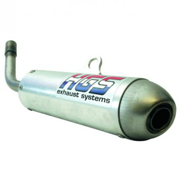 Alloy exhaust silencer HGS anodized color