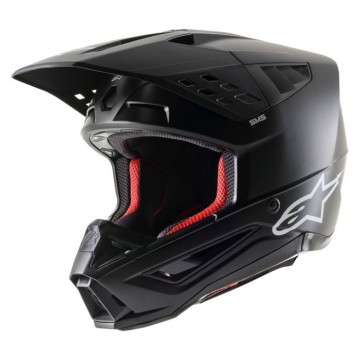 Alpinestars S-M5 helmet Solid Black Matt