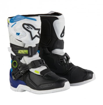 Alpinestars Kids Boots Tech 3S White Black Enamel..