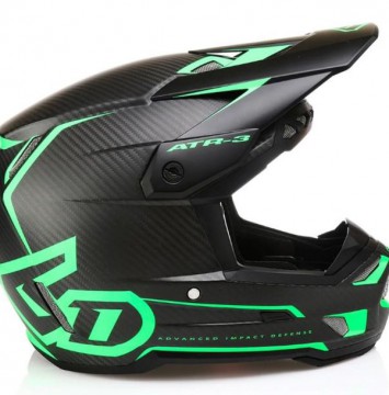 6D ATR-3 Kiiver Nova Matt Green Carbon