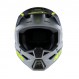 Alpinestars S-M3 Youth helmet Radium Gray Black Yellow Fluo Matt