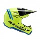 Alpinestars S-M3 Youth helmet Radium Yellow Fluo Black Blue Glossy