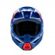 Alpinestars S-M3 Youth helmet Wurx Blue Red White Black Glossy