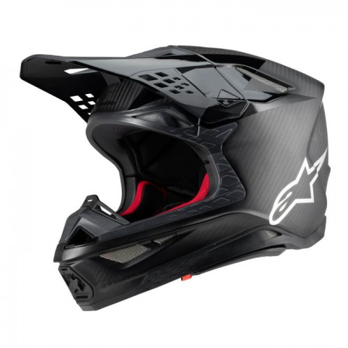 Alpinestars Supertech M10 Fame Black Crabon Matt & Glossy